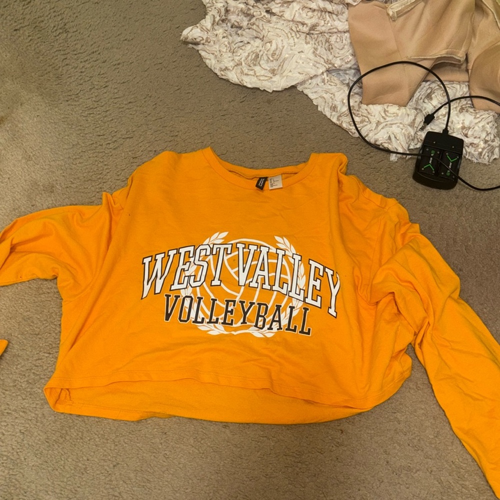 Long sleeve Crop top